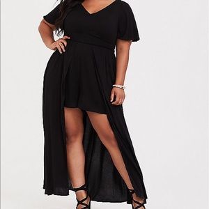 Torrid Black Romper